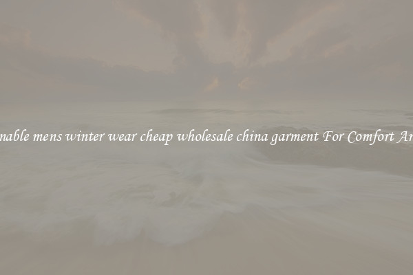 Fashionable mens winter wear cheap wholesale china garment For Comfort And Style