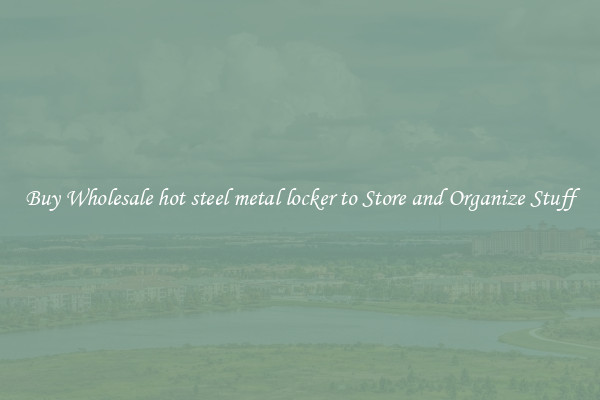 Buy Wholesale hot steel metal locker to Store and Organize Stuff
